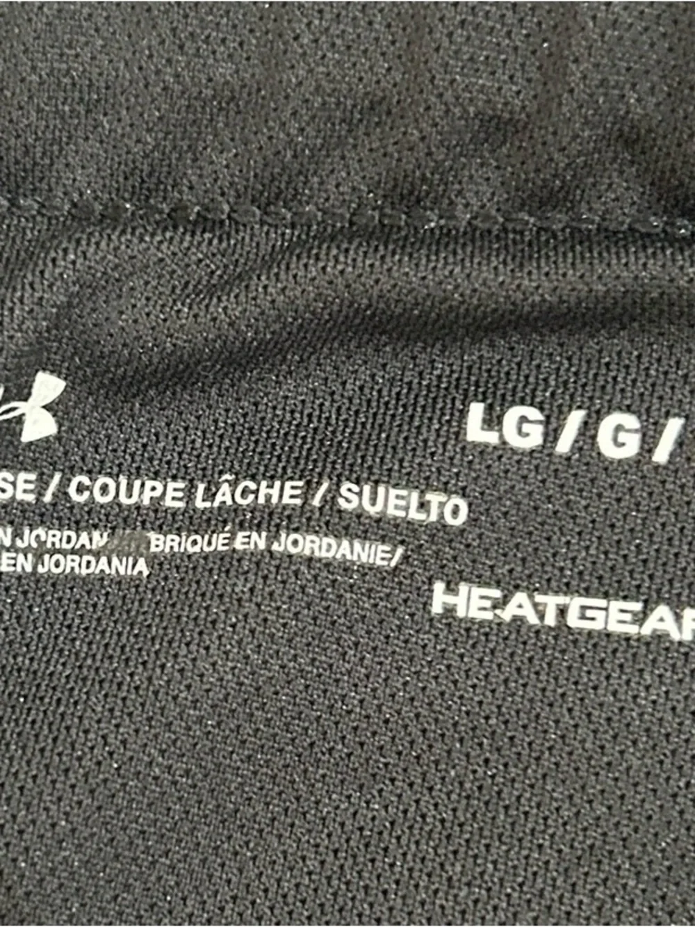 Under Armour Black heatgear Athletic Shorts Branded Waistband size large